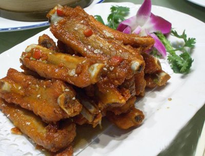 防治孕期缺铁性贫血-椒盐排骨