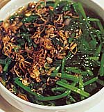 妊娠缺铁性贫血食谱—牛肉炒菠菜