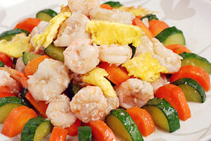 预防妊娠心脏病：黄瓜炒虾仁