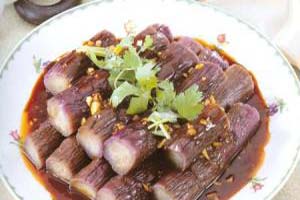 孕妇提高免疫力食谱—蒜蓉茄子
