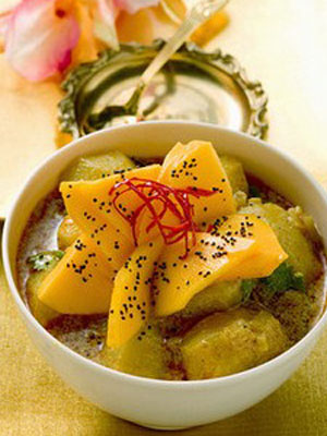 健康食谱—银耳花生木瓜盅