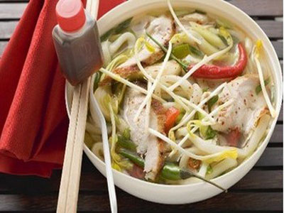 孕早期补钙食谱：海蜇凉面