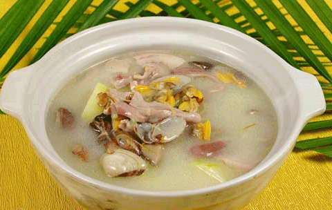 便秘食谱—鲜罗汉果煲瘦肉汤