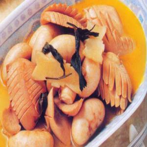 孕妇防贫血食谱：炒腰脑的做法