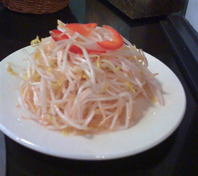 孕妇便秘料理食谱—黄豆芽泡菜