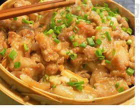 孕早期营养食谱—榨菜蒸牛肉片