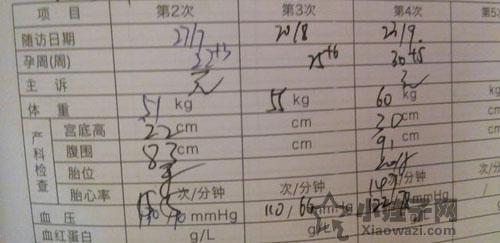 一秒看懂产检数据 估计胎儿体重